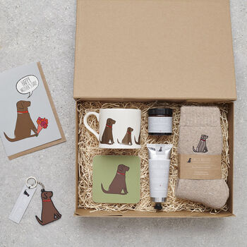 Chocolate Labrador Mother's Day Card Dog Mum Card From The Dog, 2 of 12