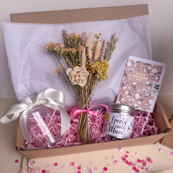 Mothers Day Gift Hamper With Luxury Candle, 2 of 7