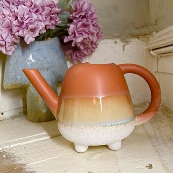 Ombre Glaze Terracotta Indoor Watering Can, 4 of 4