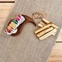 Tear Drop Mango Wood Palo Santo Smudge Stick Holder, thumbnail 2 of 7