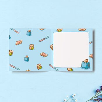 Sandwich Thank You Card | Cute Greeting Cards, 2 of 4