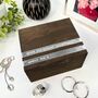 Personalised Wooden Anniversary Cufflink/Trinket Box, thumbnail 5 of 11