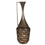Tall Neck Antique Textured Jug Vase, thumbnail 2 of 6