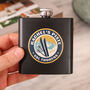Personalised Ski Hip Flask Travel Gift For Birthday, thumbnail 1 of 4