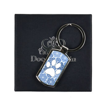 Pawprint Millefiori Keyring, 5 of 10