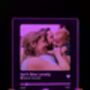 Personalised A5 Acrylic Music Song Plaque With Photo Powered By Usb, thumbnail 9 of 10