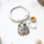 Guinea Pig Personalised Keyring, thumbnail 3 of 8