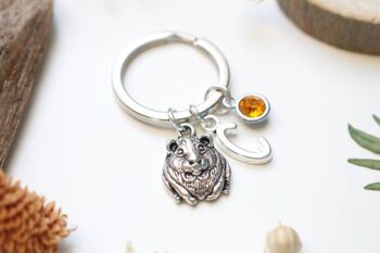 Guinea Pig Personalised Keyring, 3 of 8