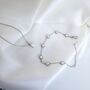 Opal Bracelet And Necklace Sterling Silver Gift Set, thumbnail 4 of 8
