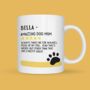 Personalised Amazing Dog Mum Or Dad Mug, thumbnail 3 of 7