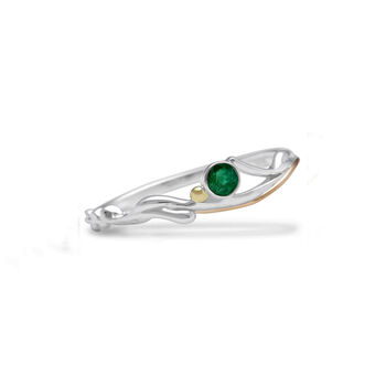 Dainty Emerald Ring, 5 of 7