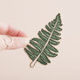 Fern Embroidered Patch, thumbnail 5 of 8