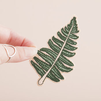 Fern Embroidered Patch, 5 of 8