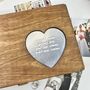 Wooden Heart Personalised Keepsake Box, thumbnail 5 of 12
