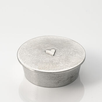 Heart Cast Pewter Trinket Box, 8 of 9