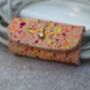 Splatter Painted Leather Cable Tidy, thumbnail 2 of 7