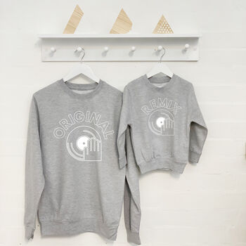 Original And Remix Father And Son Sweatshirts, 2 of 3