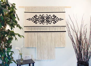 'Arazzo' Tapestry Macrame Wall Hanging, 2 of 5