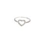 Heart Rings Cz, Rose Or Yellow Gold Vermeil 925 Silver, thumbnail 4 of 10