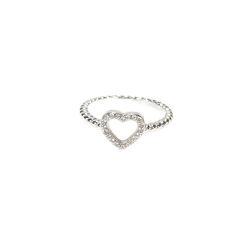 Heart Rings Cz, Rose Or Yellow Gold Vermeil 925 Silver, 4 of 10