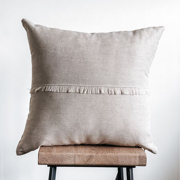 Frill Linen Cushion Cover, 2 of 4