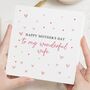 Mother's Day Card For Wife And New Mum, thumbnail 1 of 6