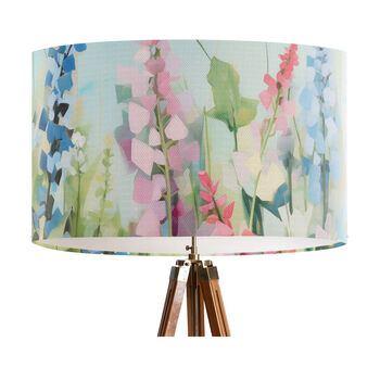 Delphi, Summer Pastel Floral Lampshade, 3 of 8