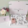 Unisex New Mum And Baby Organic Heart Sleepsuit Gift Set, thumbnail 1 of 9