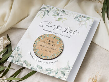Save The Date Wedding Cards With Magnet, 7 of 9
