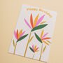 Set Of 10 Bright And Colourful Birthday Postcards, thumbnail 6 of 10