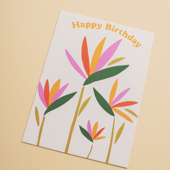 Set Of 10 Bright And Colourful Birthday Postcards, 6 of 10