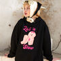 Last In Show Women's Dog Slogan Hoodie, thumbnail 4 of 5