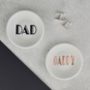 Personalised Art Deco Cufflinks And Trinket Dish, thumbnail 2 of 7