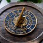 'The Best Man Under The Sun' Brass Sundial, thumbnail 1 of 5
