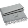 Classic Woven Scarf With Personalised Embroidered Name, thumbnail 11 of 12