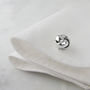 Sterling Silver Love Knot Cufflinks, thumbnail 2 of 4
