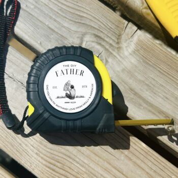 Personalised Vintage Inspired Personalised Tape Measure, 2 of 4