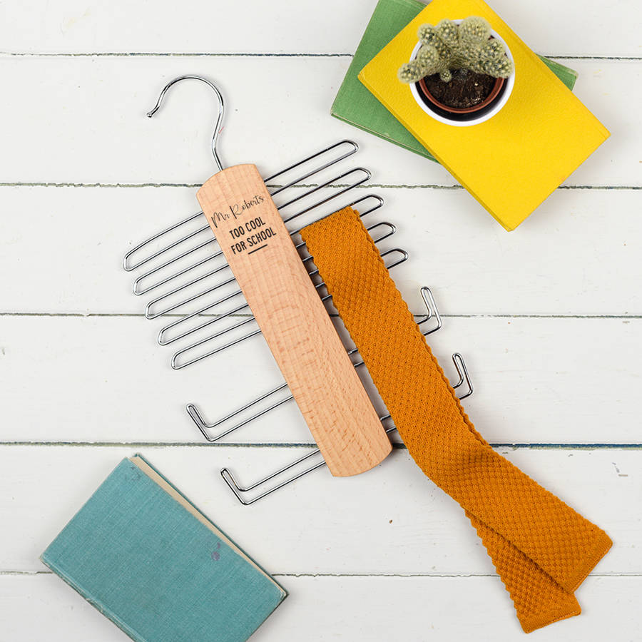 Teacher Gift Tie Rack By Delightful Living