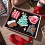 Vegan Personalised Cosy Christmas Letterbox Cookies, thumbnail 3 of 11