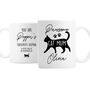 Personalised Pawsome Cat Mum Ceramic Mug, thumbnail 3 of 3