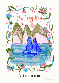 Ha Long Bay, Vietnam South East Asia Travel Print, 2 of 3