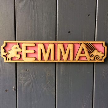 Personalised Name Plaque, 3 of 9