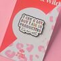 I Cry A Lot Taylor Swift Enamel Pin Badge, thumbnail 1 of 4