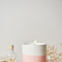 Reusable Potted Peony Natural Soy Wax Candle, thumbnail 3 of 3