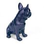 Sitting French Bulldog Figurine, Purple Sparkle Finish, thumbnail 4 of 8