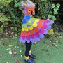 Rainbow Bird Costume For Kids And Adults, thumbnail 7 of 11