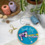 Speak Out Embroidery Kit, thumbnail 7 of 7