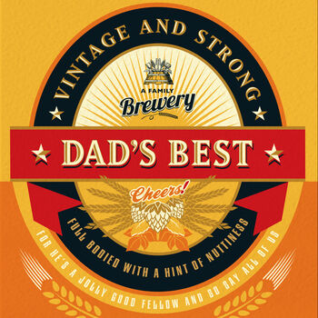 Card For Dad ‘Dad’s Best’, 2 of 4