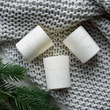 Christmas Votive Candle Collection Set, 4 of 4