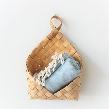 Natural Weave Hanging Basket, 4 of 6
